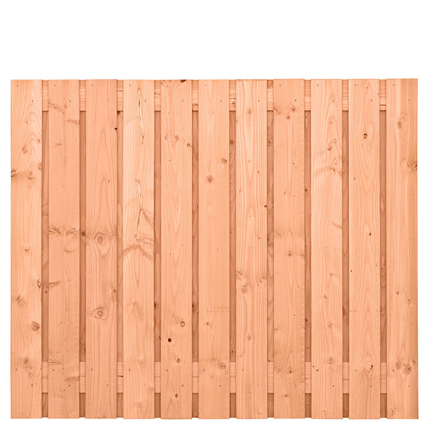 Tuinscherm Douglas, geschaafd, 23-planks (21 + 2) Harz 150 x 180 cm