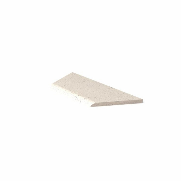 Schellevis Oud Hollandse zwembadrand hoek links (100/60x40x5 cm) crème