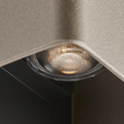 In-Lite Ace Down 100-230V Rose Silver