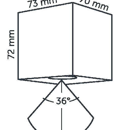In-Lite Big Cubid White 12V