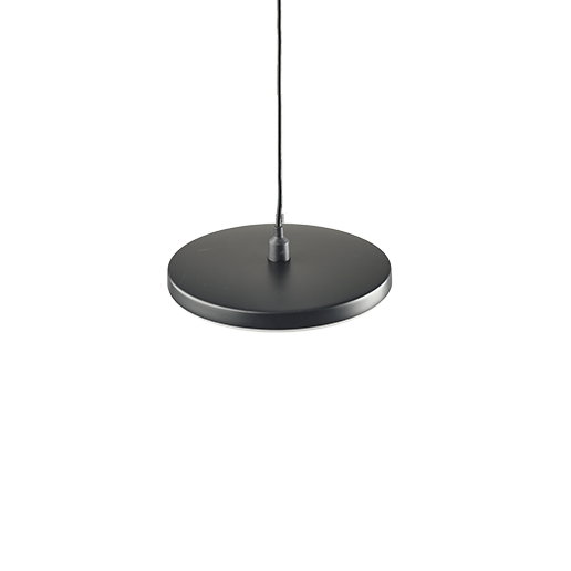 In-Lite Disc Pendant Black 100-230V