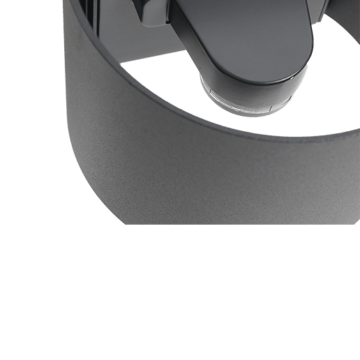 In-Lite Halo Down Black 100-230V