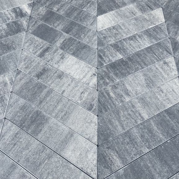 Soft Comfort Punto 12x50x8 cm Grijs/Zwart