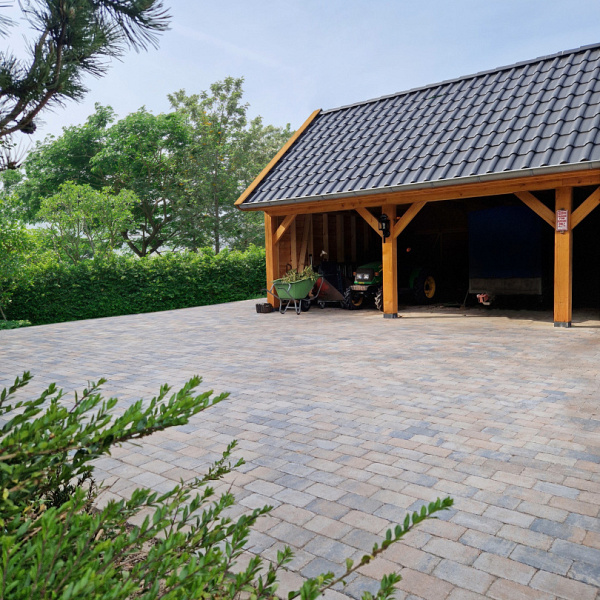 Stonique trommel 21x14x7 cm musselkalk