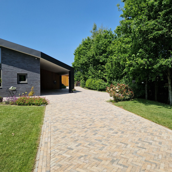 Stonique trommel dikformaat 6 cm musselkalk