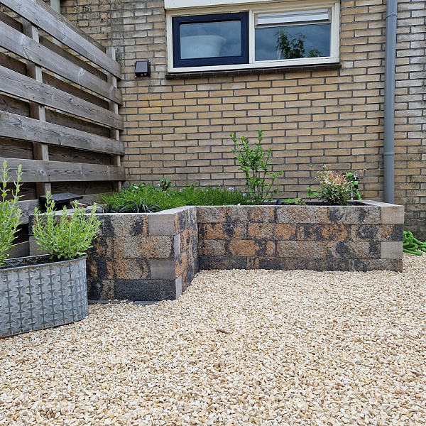 Splitrock 32x13x11 cm grigio camello