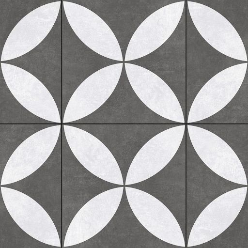 Cerasun 60x60x4 cm Flower Decor