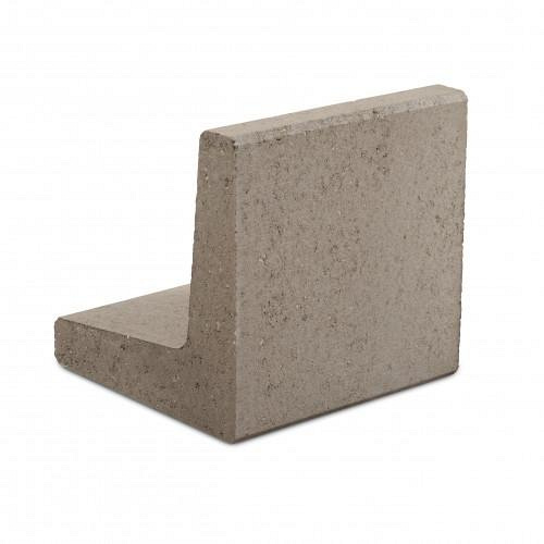 L-Element Grijs H=100 x B=50 x V=50 cm (E)