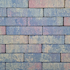 Dikformaat XL 28x7x8 cm oud bont