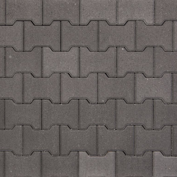 H-Profiel 8 cm Antraciet+Facet