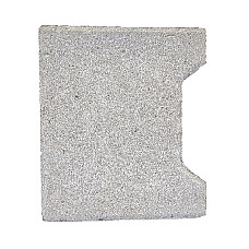 Eindst.H-Prof 8 cm Grijs+Facet