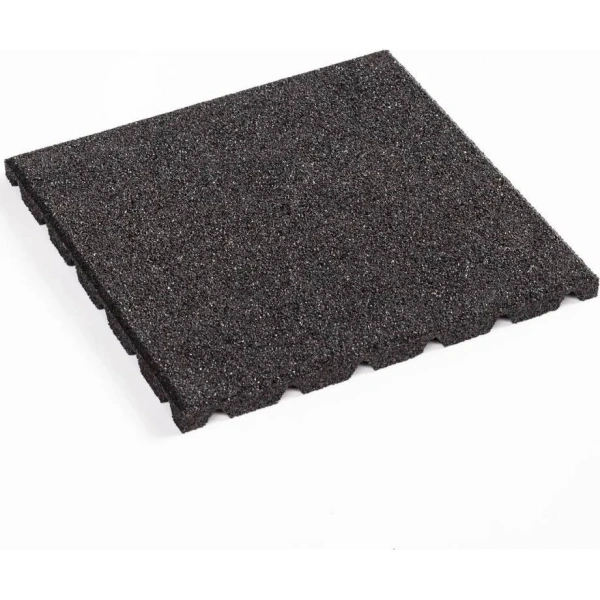 Aslon® SBR rubbertegel 50x50x2,5 cm Zwart