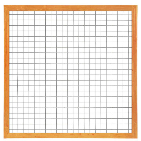 Gaaselement met kader 45x70/robuust H180xB180cm Red Class Wood