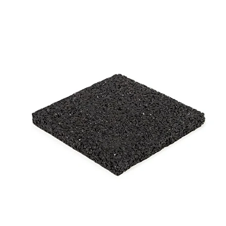 Tegeldragers 10x10x1 cm zwart, per pak a 150 stuks