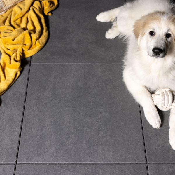 Trippel T 80x80x4 Zwart/Grijs gen