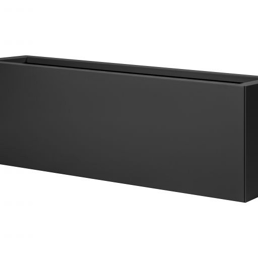 Bloembak vlak - GRAFIET ZWART 30x180x40 cm