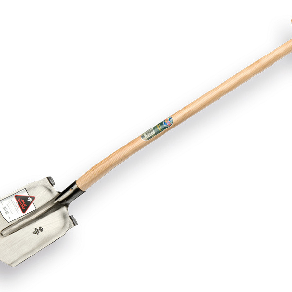 Steekbats RURH BRILLANT 1/4 000 gepolijst, met OPSTAP en ATLAS Blijhamsteel 100 cm sterk gebogen