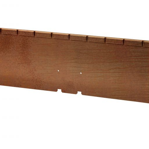 Kantopsluiting Single flex 300x16,5 cm - CORTEN