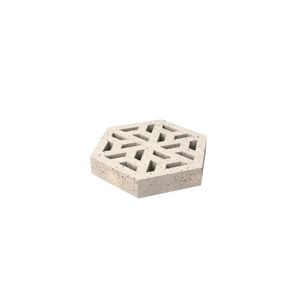 Schellevis Oud Hollandse eco-tegel 37,5x37,5x7 cm creme