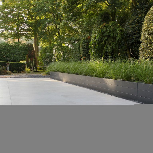 Bloembak Modulair - ANTRACIET 120x60x28 cm