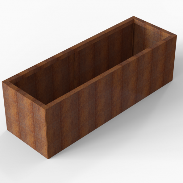 Plantenbak Module+ Corten 180x60x56 cm - CORTEN