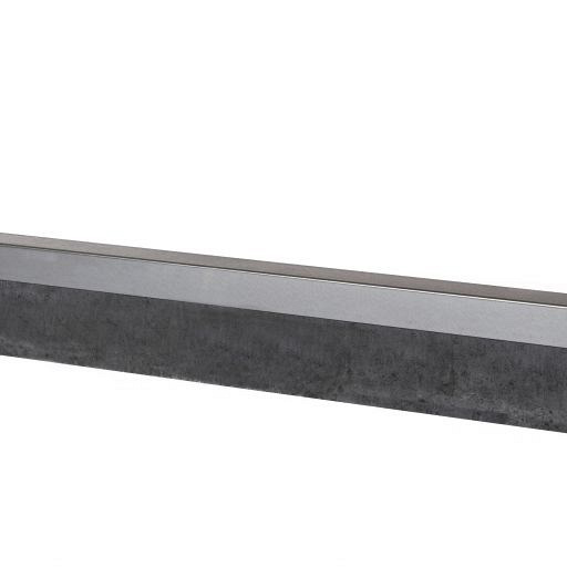 Uprofiel gelijkzijdig opsluitband 5cm 300x5,1x5,1x5,4 - VERZINKT