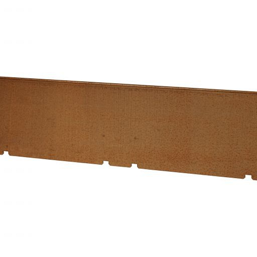 Kantopsluiting Single 300x16,5 cm - CORTEN