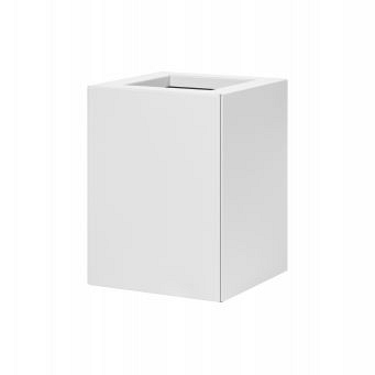 Bloembak vlak - WIT 30x30x60 cm