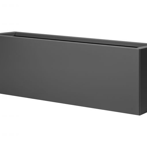 Plantenbak Vlak Antraciet 120x30x40 cm