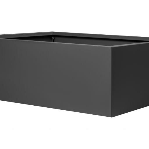 Bloembak vlak - ANTRACIET 210x300x40 cm