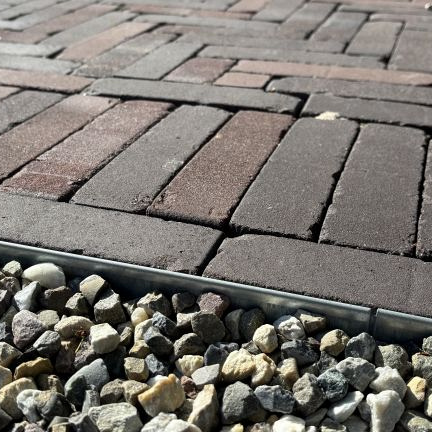 Kantopsluiting Single 300x16,5 cm - VERZINKT