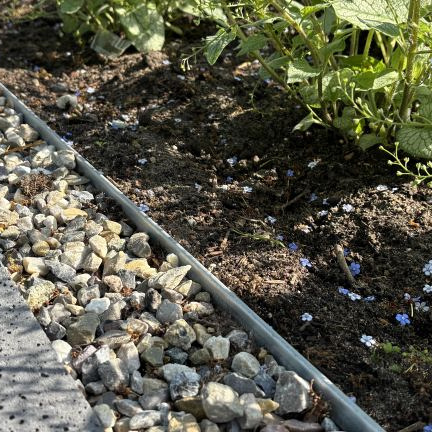 Kantopsluiting Single flex 300x16,5 - VERZINKT