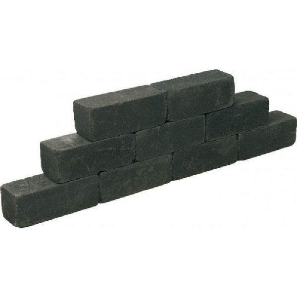Blockstone Black 15x15x45 cm