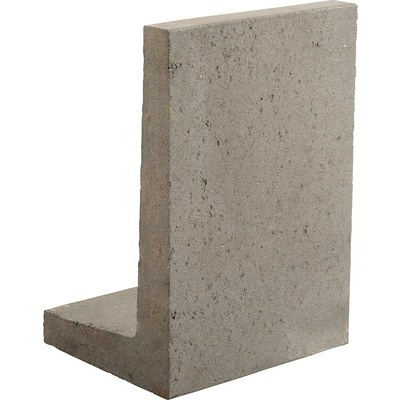 L-Element Grijs H=60 x B=40 x V=30 cm (R)