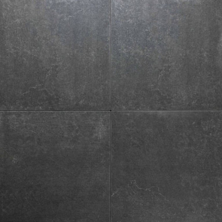 Keramische tegel 60x60x3 cm Sasso Nero Tre