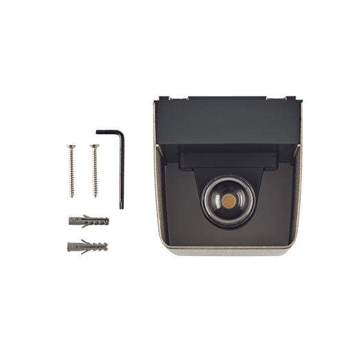 In-Lite Ace Down 100-230V Rosé Silver