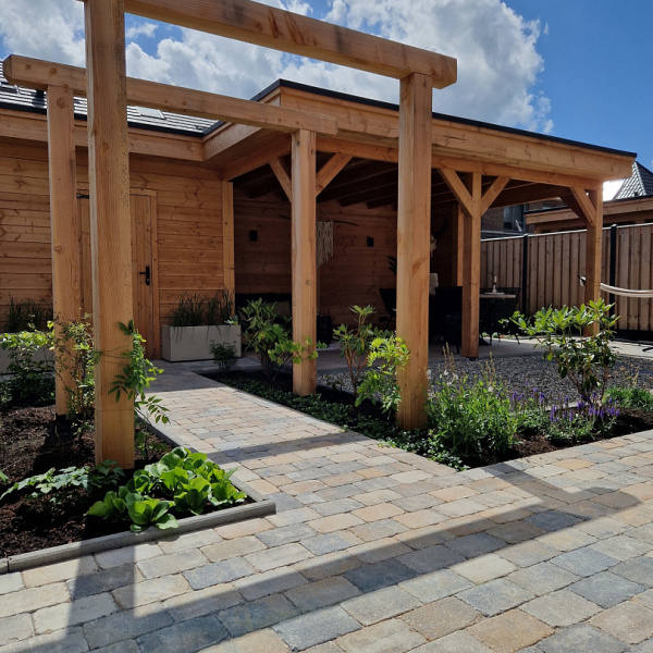 Stonique trommel 21x14x7 cm musselkalk