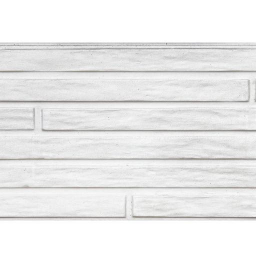 Berton©-motiefplaat wit/grijs H36 x D3,5 x L184 cm Lungo