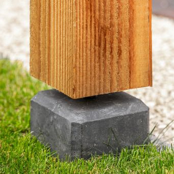 Berton©-poer Eco antraciet M16-bus (18x18)>(15x15)x50cm