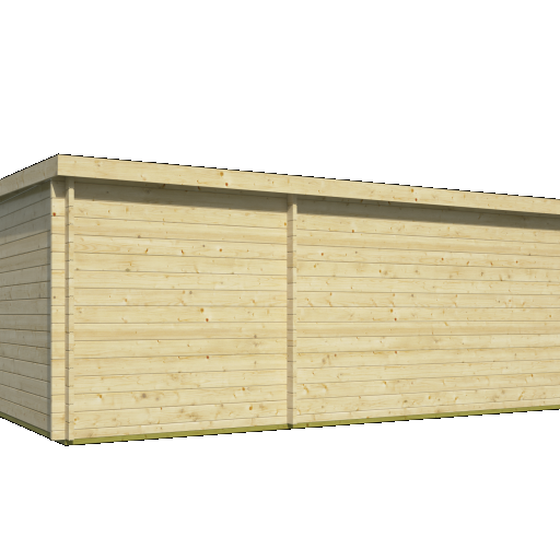 Blokhut - Tuinhuis Flow 2.0 | 40 mm | vuren honinggeel geïmpregneerd