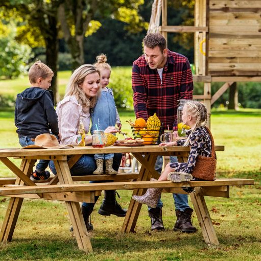 Picknicktafel vuren geïmpregneerd, gedroogd Superieur 300 cm
