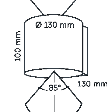 In-Lite Halo Up-Down 100-230V