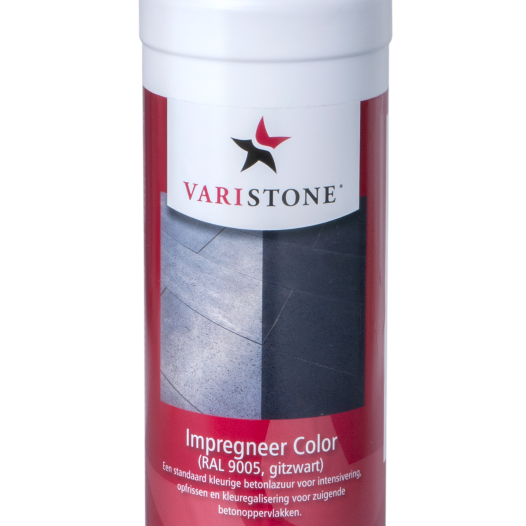 Varistone Impregneer Color Zwart - RAL 9005 1 liter flacon