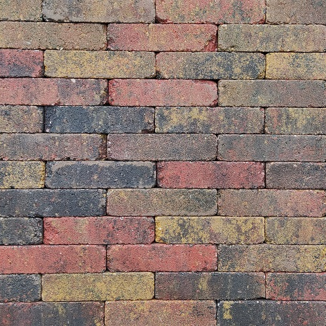 Stonique trommel waalformaat 7 cm oud bont