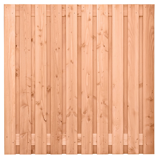 Tuinscherm Douglas geschaafd 21-planks (19 + 2) Zwarte Woud 90 x 180 cm