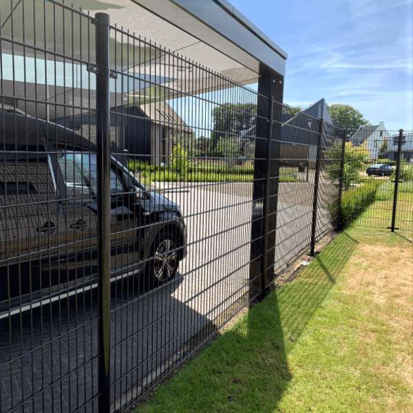 DSM 6/5/6 gecoat RAL 9005 zwart 2500x1006mm type DECO