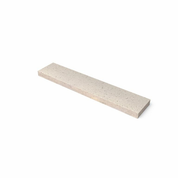 Schellevis Oud Hollandse tegel/opsluiting 100x20x5 cm crème