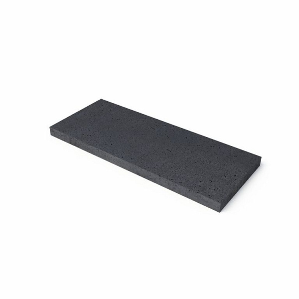 Schellevis Oud Hollandse tegel/opsluiting 100x40x5 cm antraciet