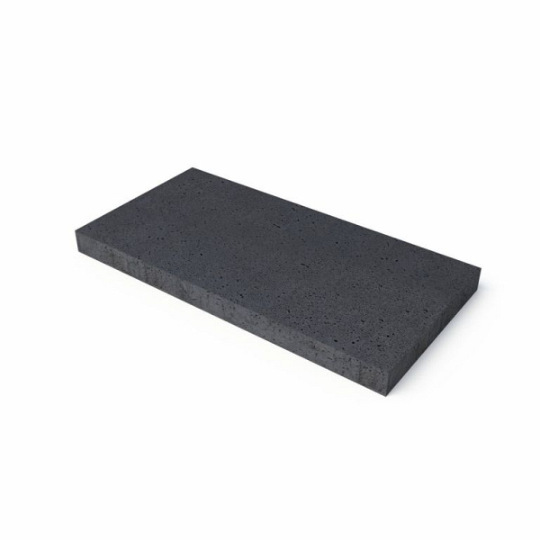 Schellevis Oud Hollandse tegel/opsluiting 100x50x7 cm antraciet