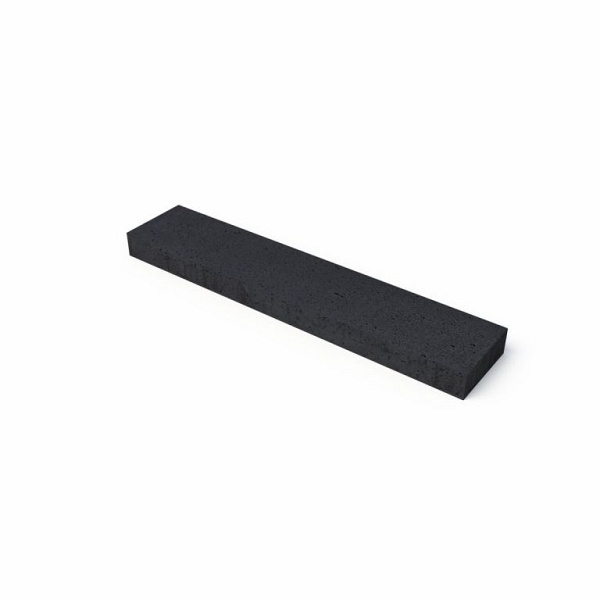 Schellevis Oud Hollandse tegel/opsluiting 100x20x7 cm carbon